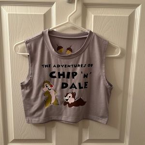 The Adventures of Chip 'n' Dale Tank Crop Top